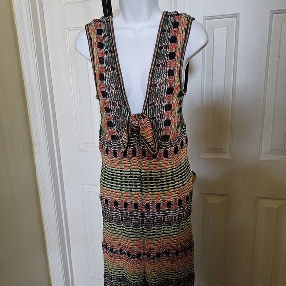 M Missoni Striped Bow Jumpsuit Size 40/4 - Picture 15 of 16